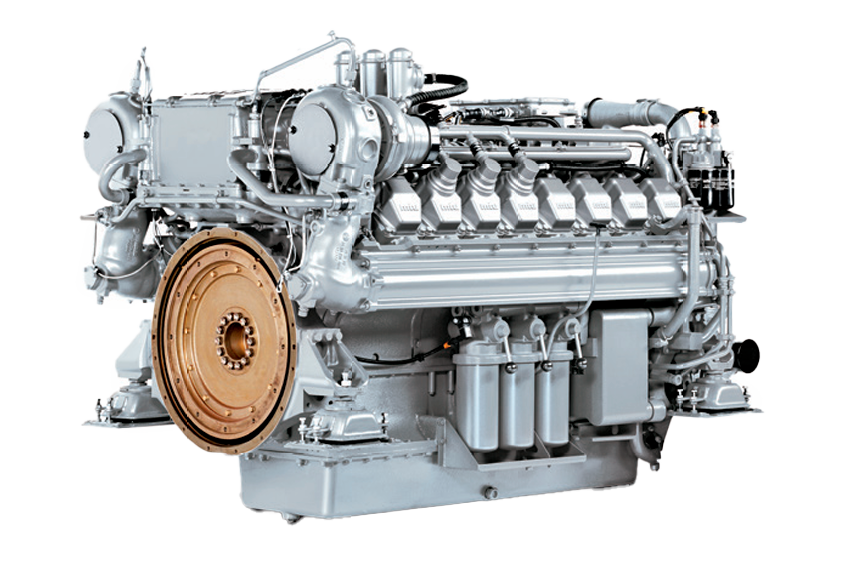 Дизельный двигатель MTU 12V 4000 P63
