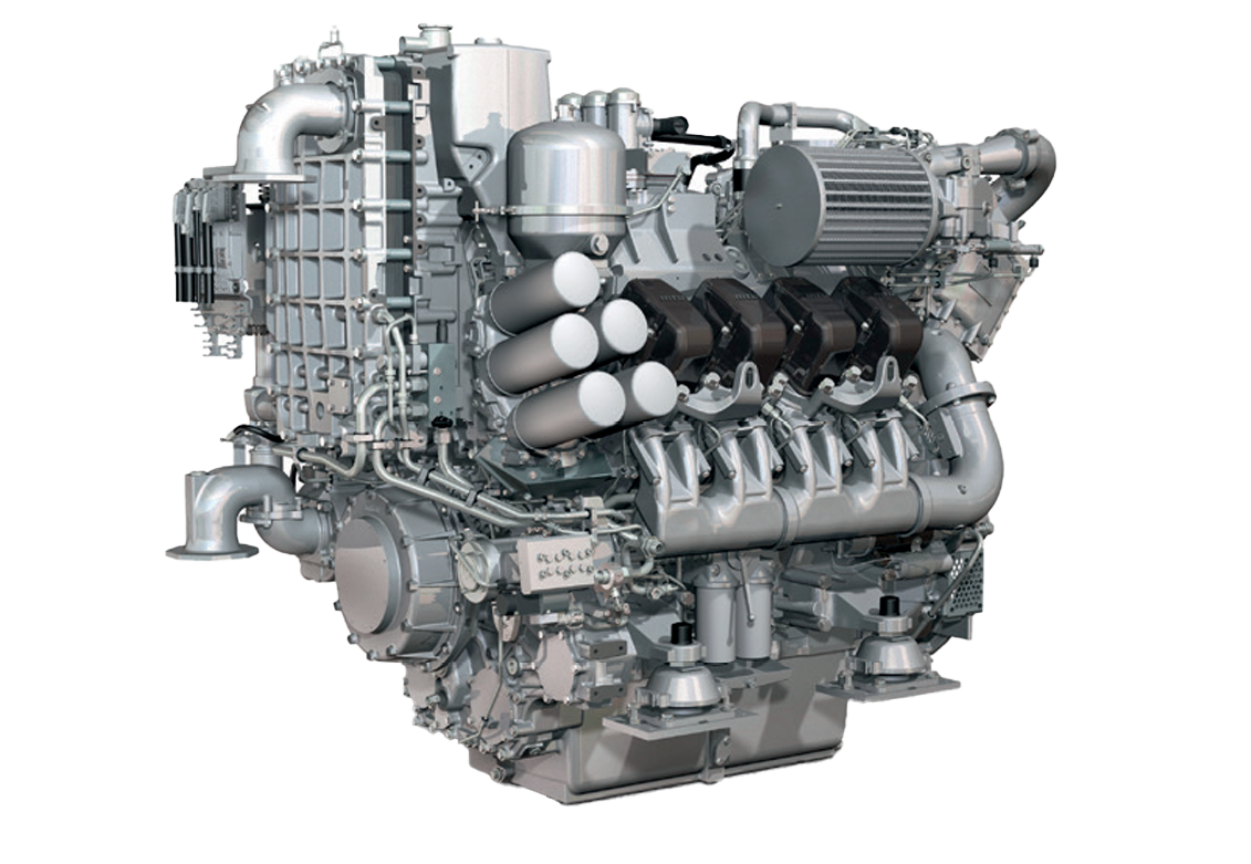 Дизельный двигатель MTU 8V 4000 M53R