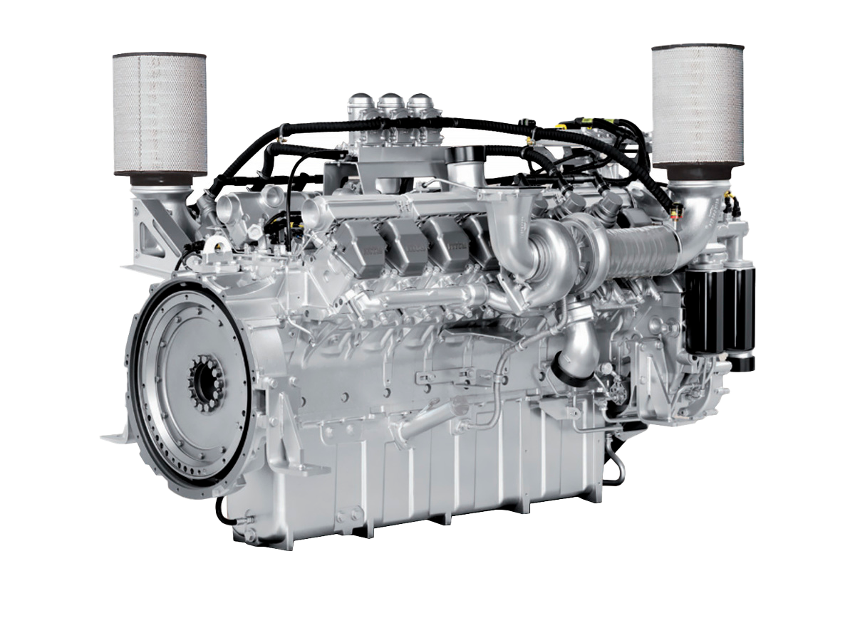 Дизельный двигатель MTU 12V 4000 G63